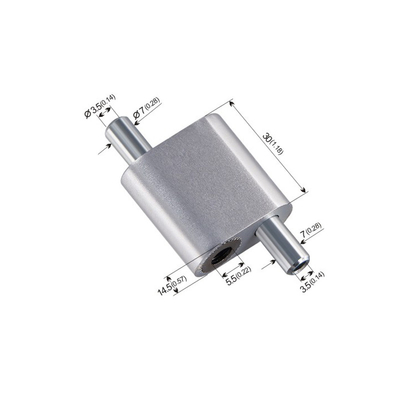 سبائك الزنك حجم كبير مزدوج عبر القابض الكابلات لحبل الأسلاك 3.0mm
