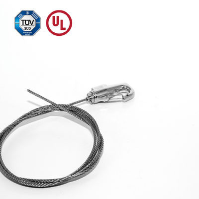 عقدة كابل نحاسية مع قفل الربيعية ذاتية القفل عقدة سلك قابل للتعديل